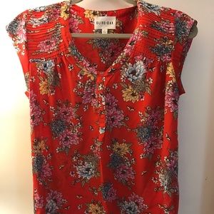 Red Olive and Oak Blouse